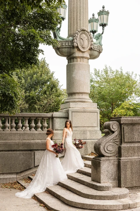 An Indoor Wedding for Angela  and Kelly