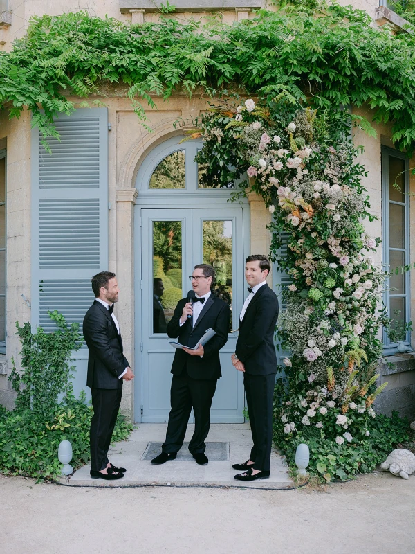 A Garden Wedding for Chris and Matt