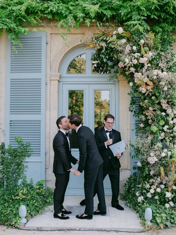 A Garden Wedding for Chris and Matt