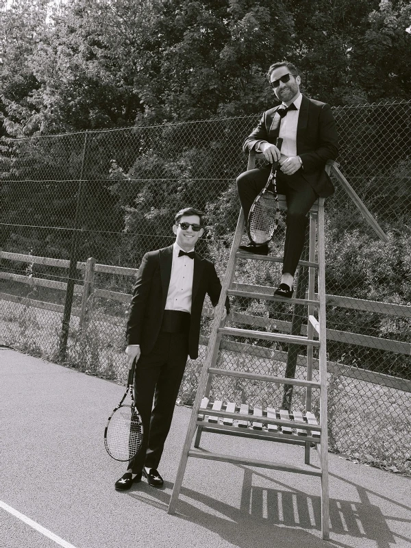 A Garden Wedding for Chris and Matt