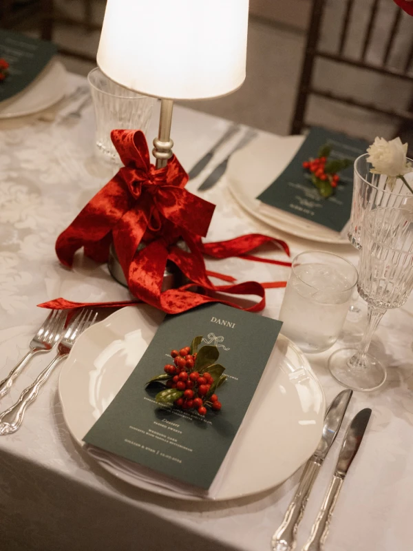 A Holiday Wedding for Gillian  and Evan 