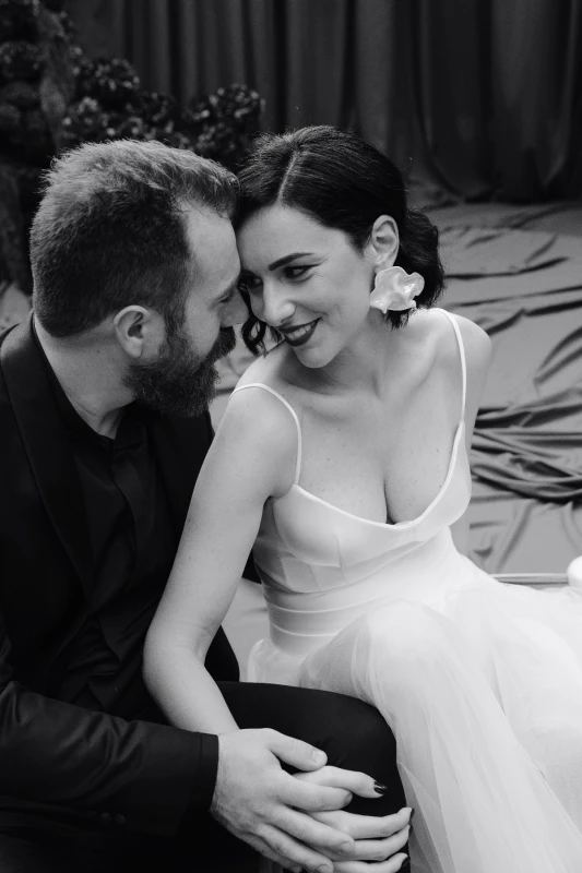 A Wedding en Rouge for Marilena and Riccardo