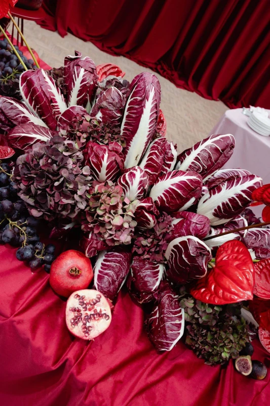 A Wedding en Rouge for Marilena and Riccardo