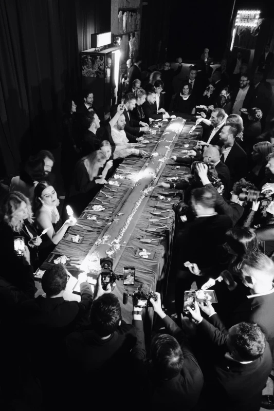 A Wedding en Rouge for Marilena and Riccardo