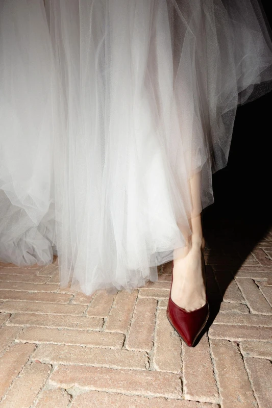 A Wedding en Rouge for Marilena and Riccardo