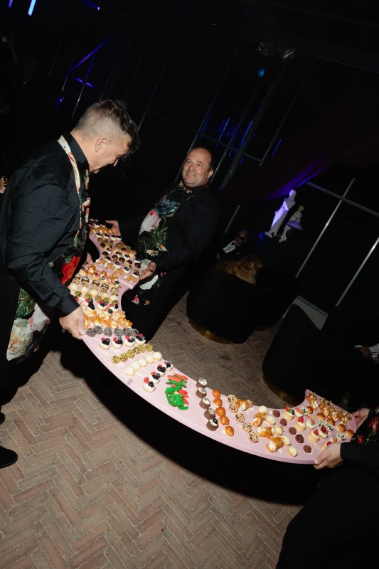 A Wedding en Rouge for Marilena and Riccardo