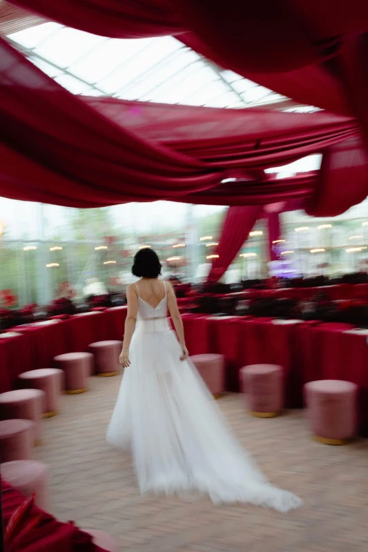 A Wedding en Rouge for Marilena and Riccardo