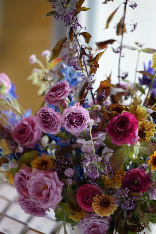 A Colorful Wedding for Sammy and Jared